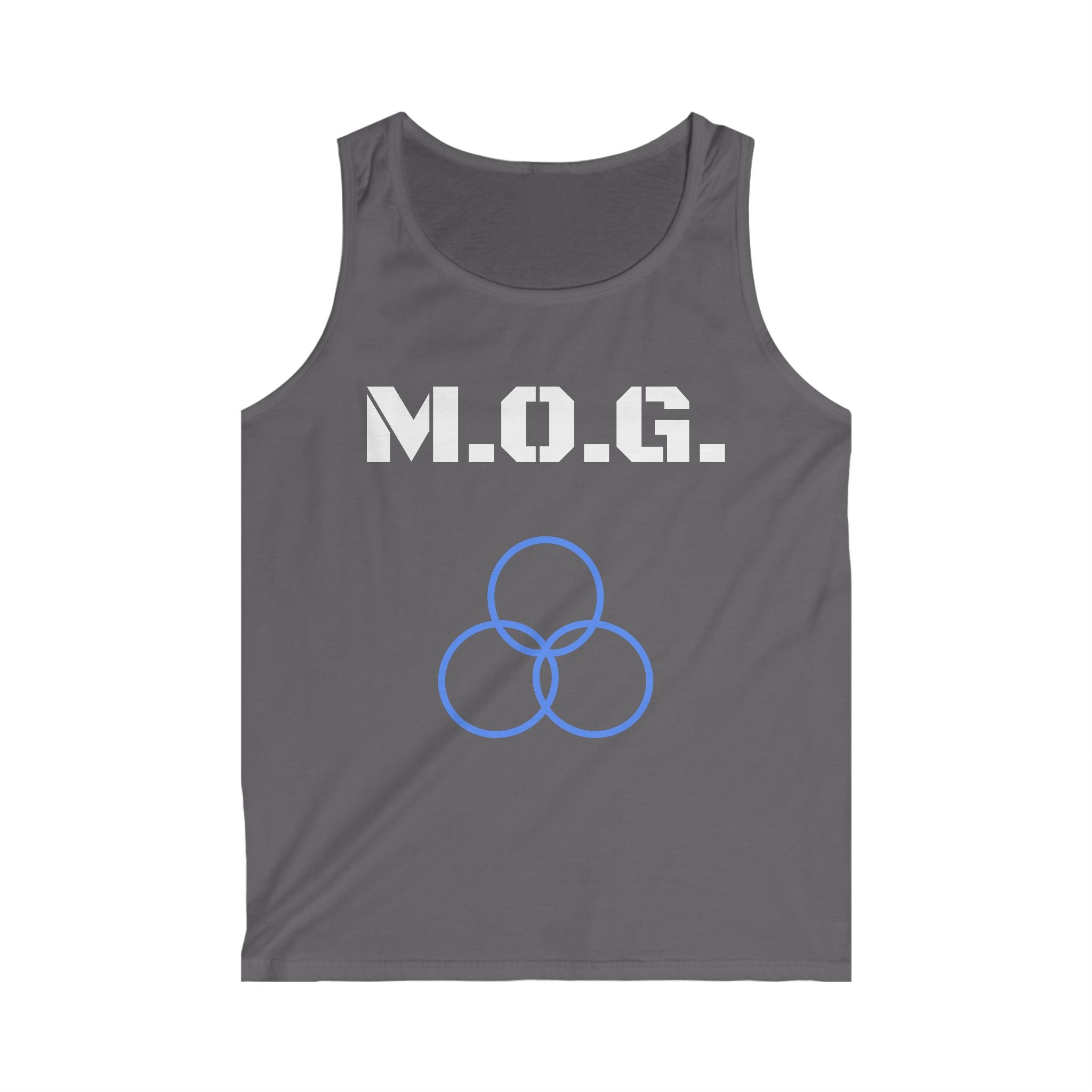 Copy of Men's Inspirational Faith Tank Top - M.O.G., Christian Apparel, Religious Gift, Summer Wear, Fitness Clothing, Scripture Design
